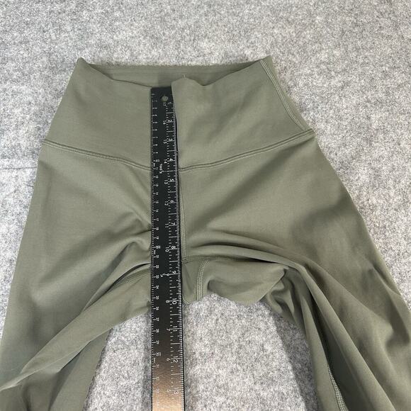 Lululemon Align Leggings Womens 4 High Rise 25” Green Athleisure - Picture 5 of 9